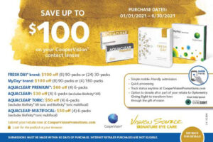 Coopervision Save $100