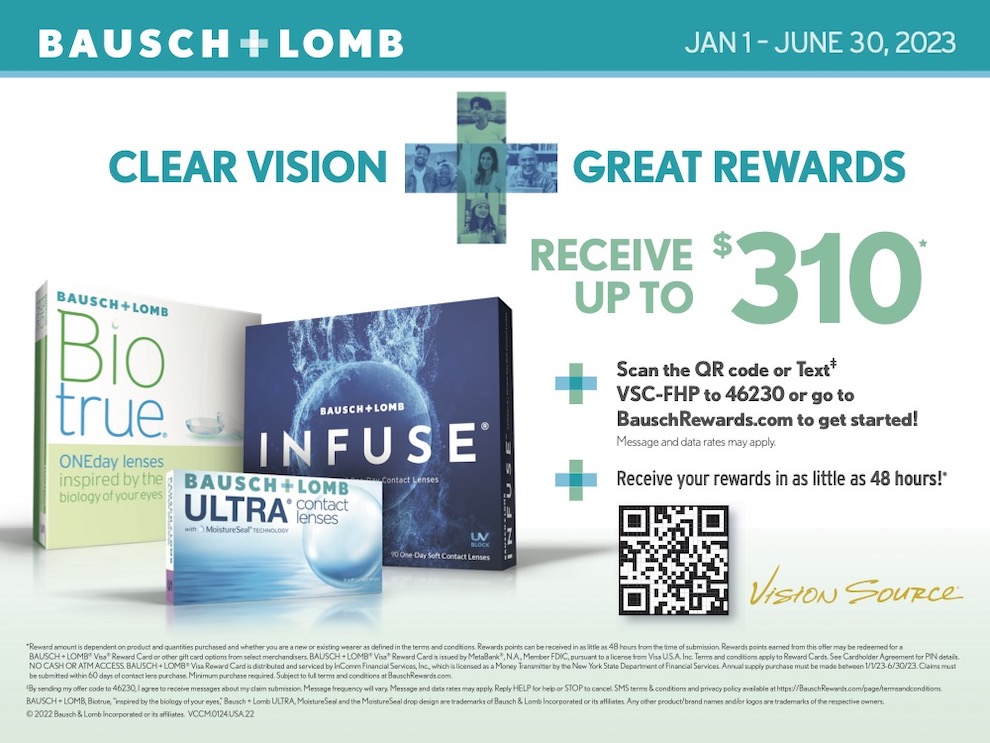 Bausch and Lomb rebate 